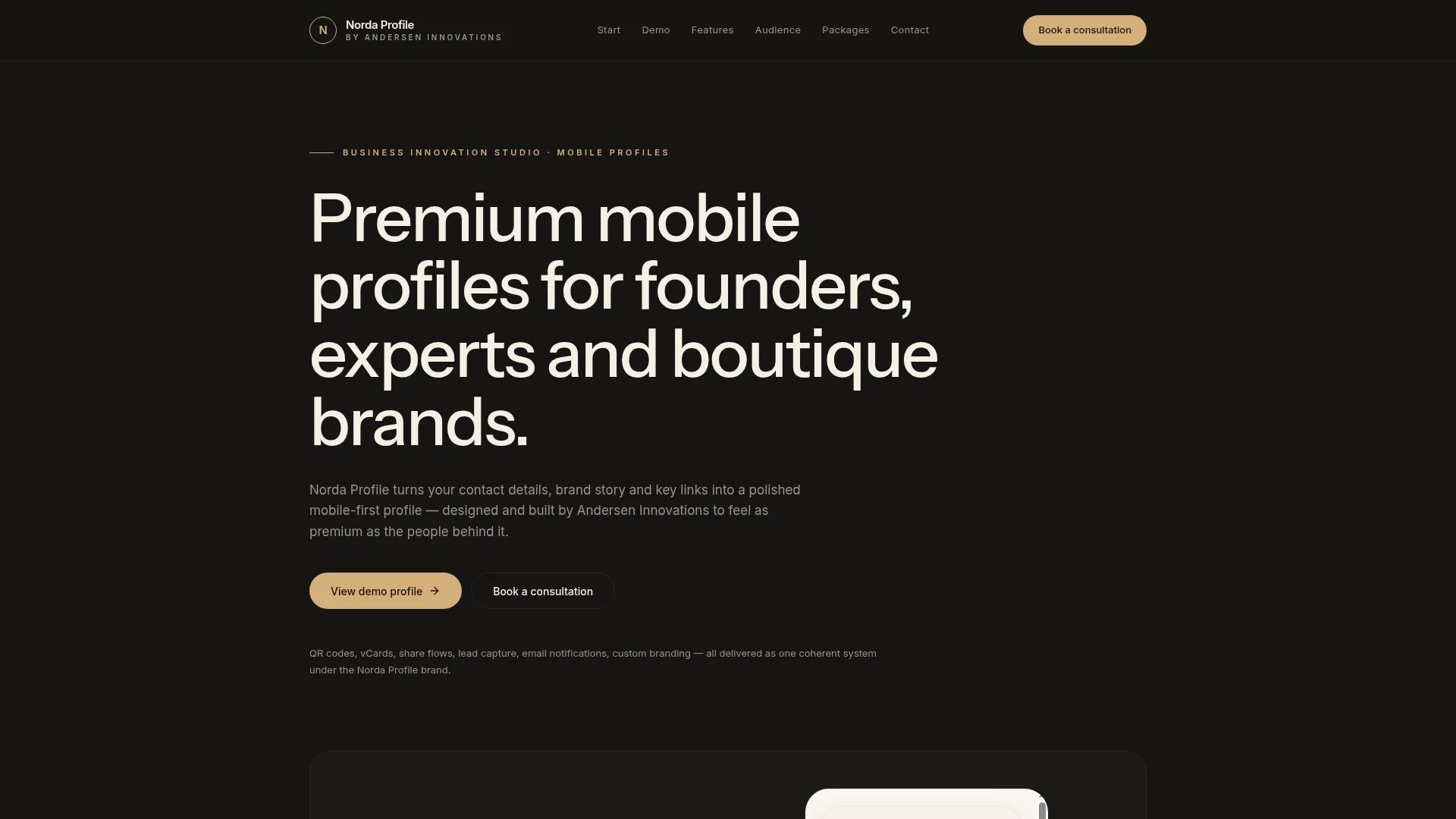 Norda Profile — pulpit