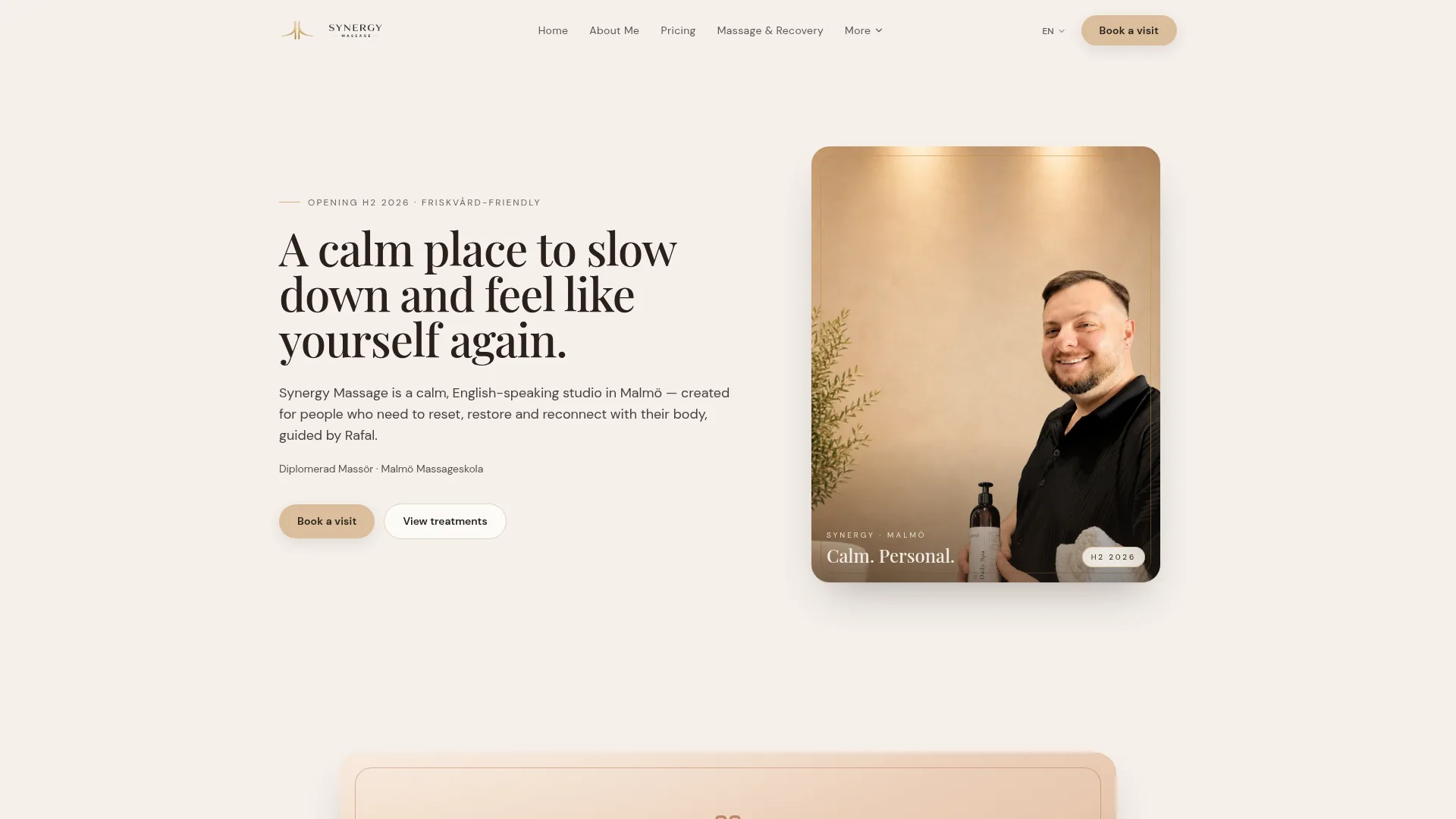 Synergy Massage — pulpit